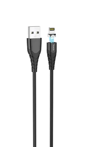 Кабель Hoco X63 Racer magnetic charging cable, Черный, купить недорого