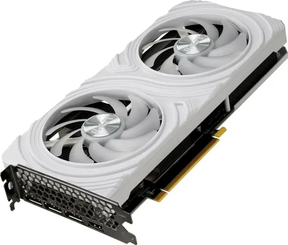 Видеокарта Palit GeForce RTX4060Ti White GDDR6X NE6406T019P1-1048L | 8 GB | 128 bit | 3-DP HDMI, купить недорого