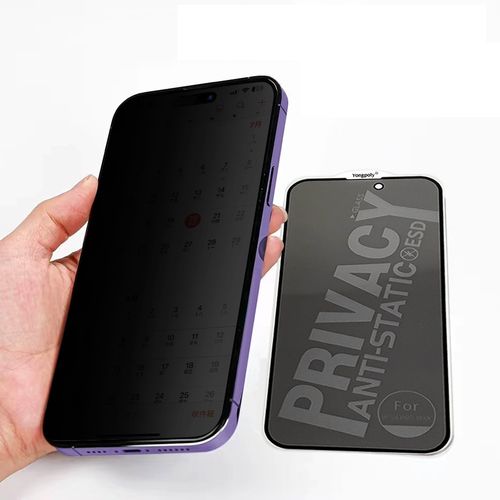 Защитное стекло Privacy Anti-Static для iPhone 15 Pro Max