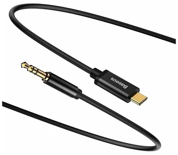 Аудиокабель Baseus Yiven Audio Cable M01, 1.2 м, Черный