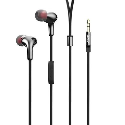 Наушники Hoco M30 Glaring universal earphones, Серый