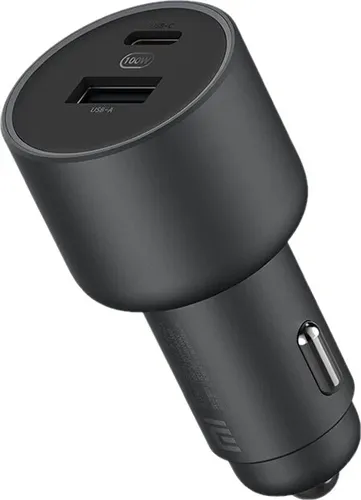 Автомобильное зарядное устройство Xiaomi Mi Car Charger 100W, Черный