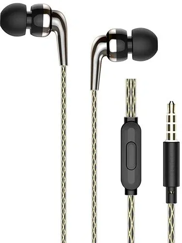 Наушники Hoco M71 Inspiring universal earphones, Черный