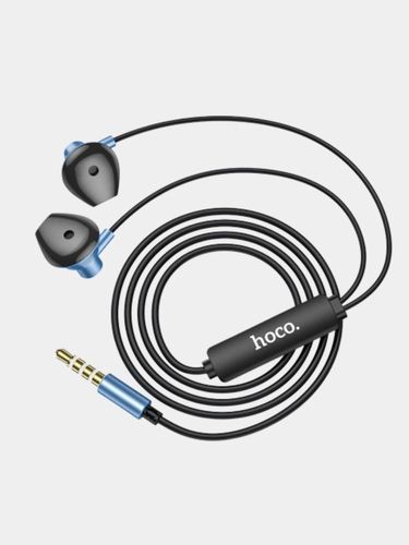 Наушники Hoco M75 Belle Universal earphones, Синий