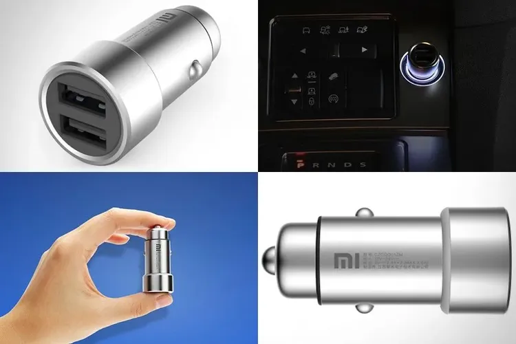 Автомобильное зарядное устройство Xiaomi Mi Car Charger QC 3.0, Серый, купить недорого