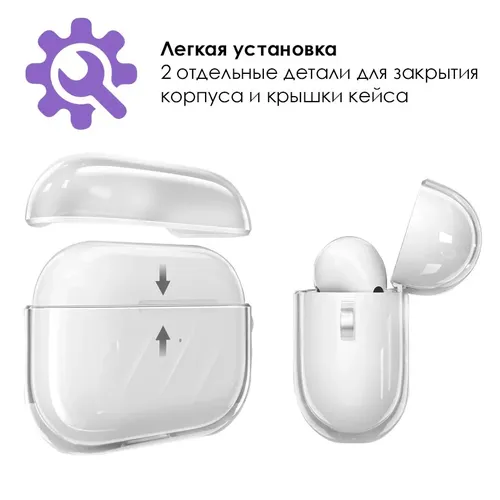 Силиконовый чехол Apple AirPods Pro, купить недорого