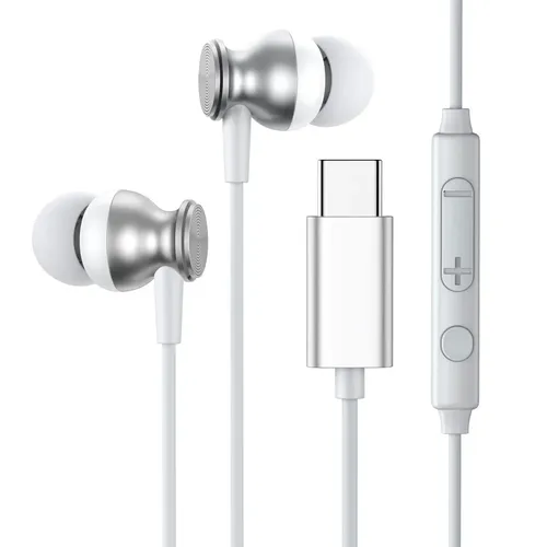 Наушники Joyroom JR-EC04 Digital Type-C Wired Earphones, Серый