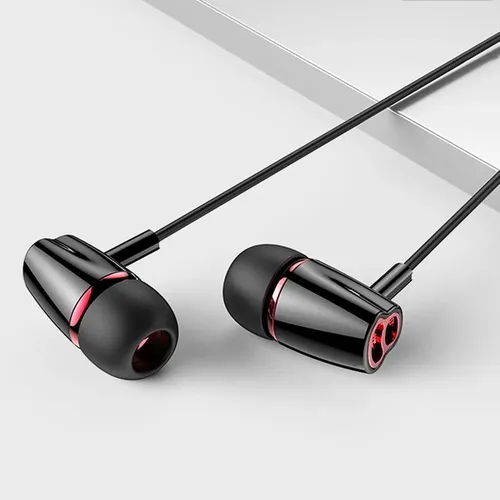 Наушники Joyroom JR-EL114 Plastic Wired Earphone, Черный, купить недорого