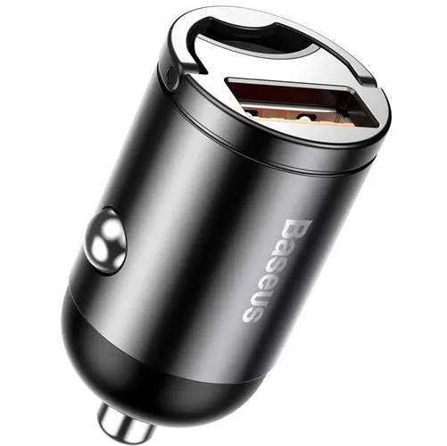 Avtomobil zaryadlash qurilmasi Baseus Tiny Star Mini Quick Charge Car Charger, qora