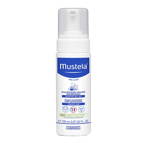 Шампунь-пенка для новорожденных Mustela, 150 мл