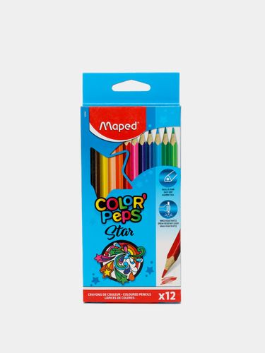 Карандаши цветные Maped Color peps 12 цветов