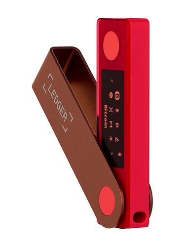 Криптокошелек Ledger Nano X Ruby, Красный