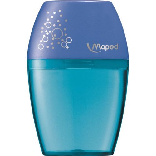 Точилка с контейнером Maped Shaker 7533, Синий