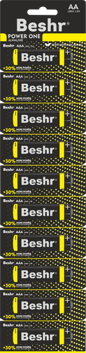 Батарейки Beshr Power One Alkaline 1b Aa Lr6