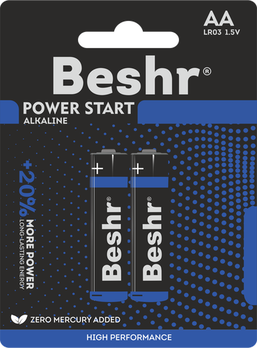 Батарейки Beshr Power Star Alkaline 2baa Lr6, купить недорого