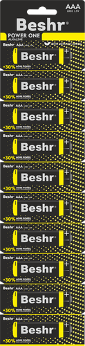 Батарейки Beshr Power one alkaline AAA 10B