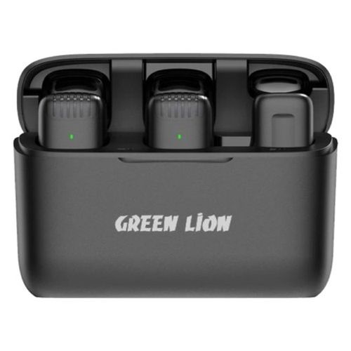 Беспроводной микрофон Green Lion GN2WMICLGBK, Черный