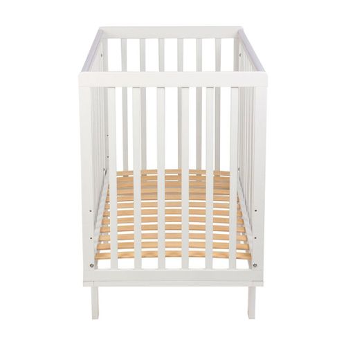 Детская кроватка Polini kids 340B с маятником, Белый, фото № 4