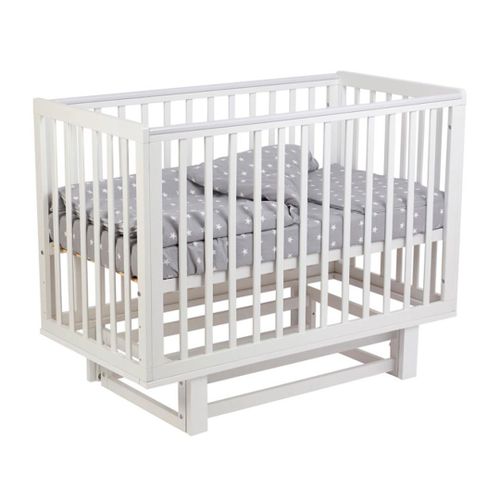 Детская кроватка Polini kids 340B с маятником, Белый