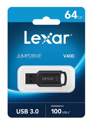 Флешка Flash USB drive LEXAR V400 USB 3.0, 64 GB