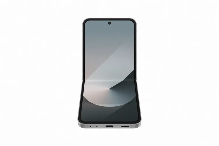 Смартфон Samsung Z flip 6, Серебристый, 12/256 GB, фото