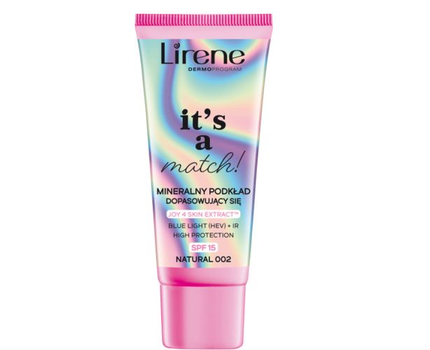 Makiyaj uchun mineral asos Lirene It's a match natural, №-002