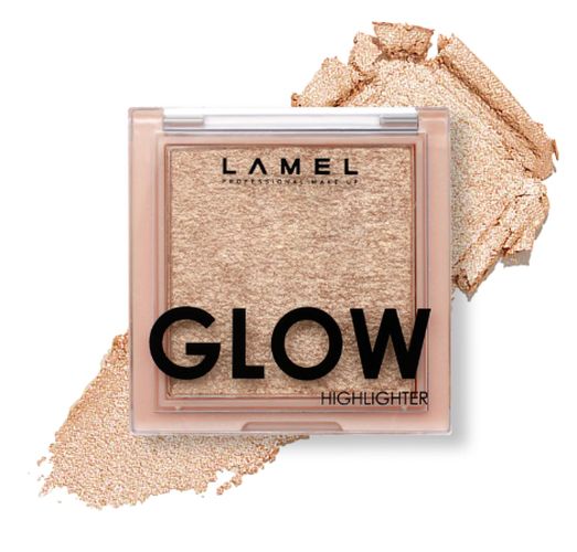 Хайлайтер для лица Lamel Glow HighLighter, №-402, 3.8 г