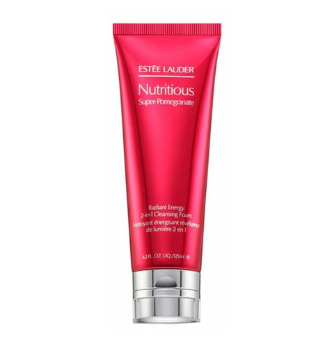 Пенка для умывания Estee lauder Nutritious Super Pomegranate 2in1 Cleansing Foam придающая сияние, 125 мл, купить недорого