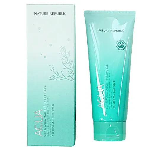 Мягкий пилинг-гель Nature Republic  Super Aqua Max Soft Peeling Gel, 155 мл, купить недорого