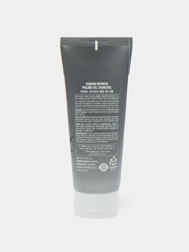 Piling-gel Tenzero charcoal, 180 ml, купить недорого