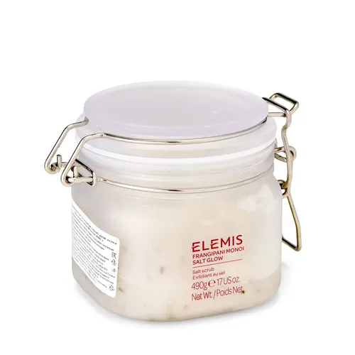 Солевой скраб пилинг для тела Elemis Frangipani Monoi Salt Glow Body Scrub, 480 мл, купить недорого