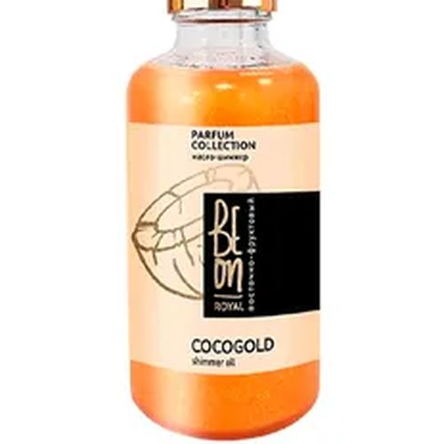 Мерцающее масло-шиммер для тела и лица Beon Royal Coco Gold, 50 мл, купить недорого