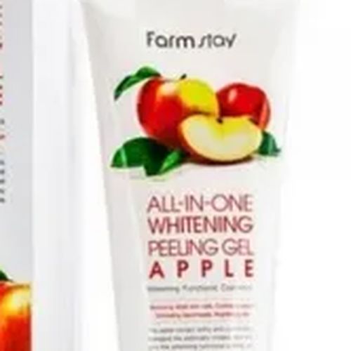 Olma ekstrakti asosida piling geli Farm Stay All In One Whitening, 180 ml, купить недорого