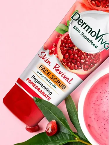 Скраб для лица DermoViva Pomegranate, 150 мл, купить недорого