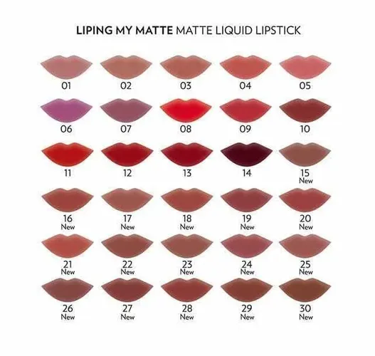 Губная помада Golden Rose My Matte Lip Ink Matte Liquid Lipstick, №-30, купить недорого