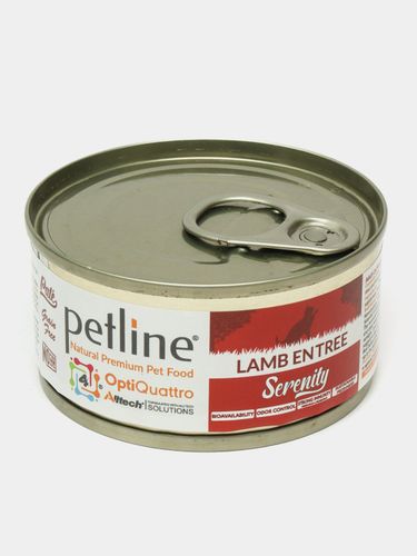 Корм Petline Lamb Entree Serenity в консервах, 80 г, в Узбекистане