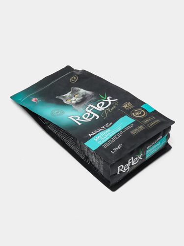 Quruq yem Reflex Plus Sterilised Adult Cat Food tovuq bilan, 15 kg, фото