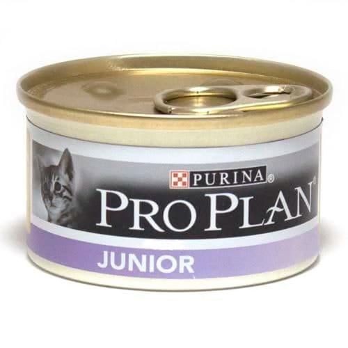 Законсервированны влажный корм для котят Purina Pro Plan Cat с курицей, 5 шт, 85 гр, купить недорого