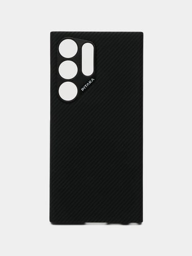 G'ilof  Pitaka MagEZ Case 4 Samsung Galaxy S24 Ultra, Black-Grey