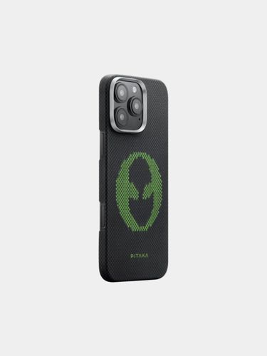 Чехол Pitaka Aries Tactile Woven Case for iPhone 16 Pro Max, Alien, купить недорого
