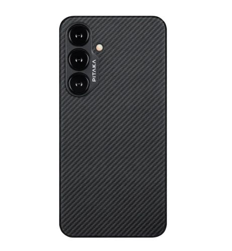 Чехол Pitaka MagEZ Case 4 для Samsung Galaxy S24+, Black-Grey