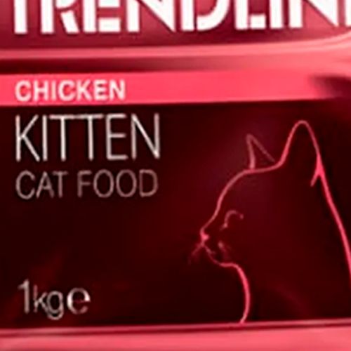 Сухой корм для котят Trendline Kitten с мясом курицы, 1 кг, купить недорого