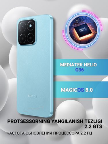 Smartfon Honor X5b, ko'k, 8/64 GB, в Узбекистане