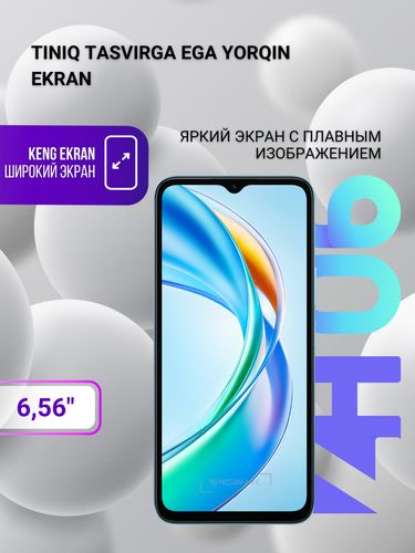 Смартфон Honor X5b, Синий, 4/64 GB, 134900000 UZS