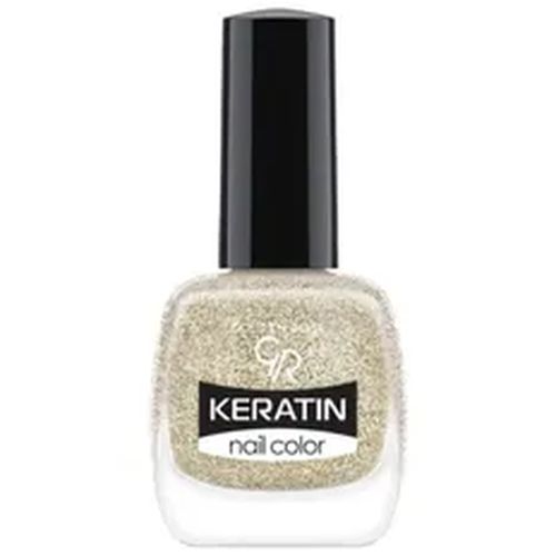 Лак для ногтей Golden Rose Keratin Nail Color Glittering Shades, №-403, купить недорого