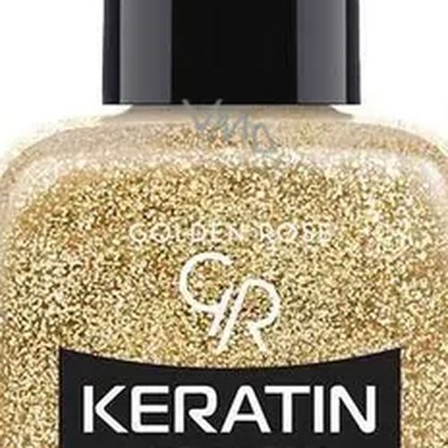 Лак для ногтей Golden Rose Keratin Nail Color Glittering Shades, №-406, купить недорого