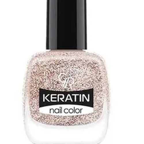 Лак для ногтей Golden Rose Keratin Nail Color Glittering Shades, №-404, купить недорого