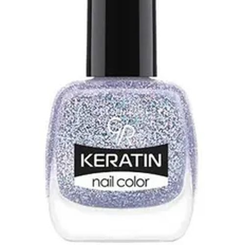 Лак для ногтей Golden Rose Keratin Nail Color Glittering Shades, №-412, купить недорого