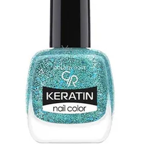 Лак для ногтей Golden Rose Keratin Nail Color Glittering Shades, №-409, купить недорого