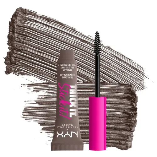 Тушь для укладки бровей Nyx Thick It Stick It Mascara, №-05 Cool ash, купить недорого